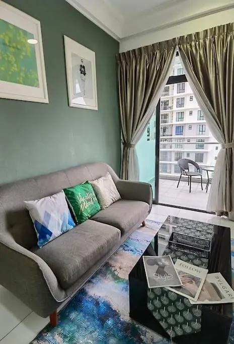 B1105 The Platino Paradigm Mall Netflix!!Big Balcony Swimming Pool View By Stay Johor Bahru