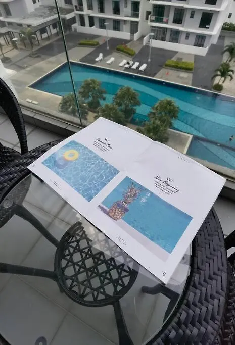 B1105 The Platino Paradigm Mall Netflix!!Big Balcony Swimming Pool View By Stay Τζόχορ Μπάχρου